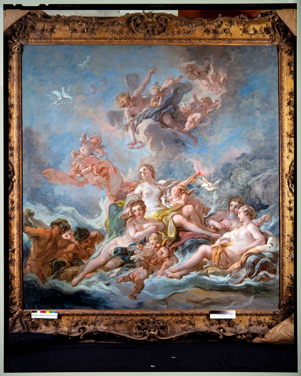 A Vénusz születése és diadala alkotó: François Boucher