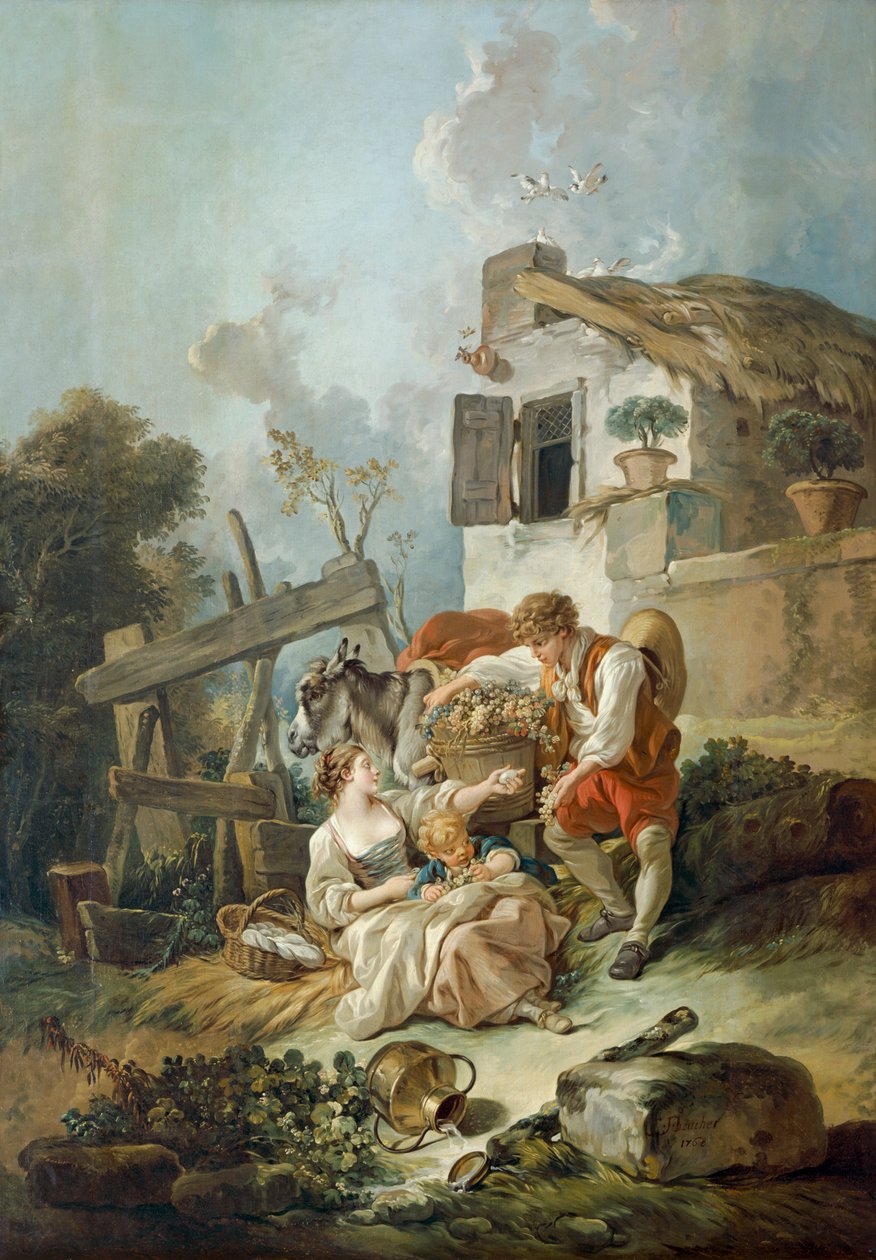 „Termékcsere”, 1768 alkotó: François Boucher