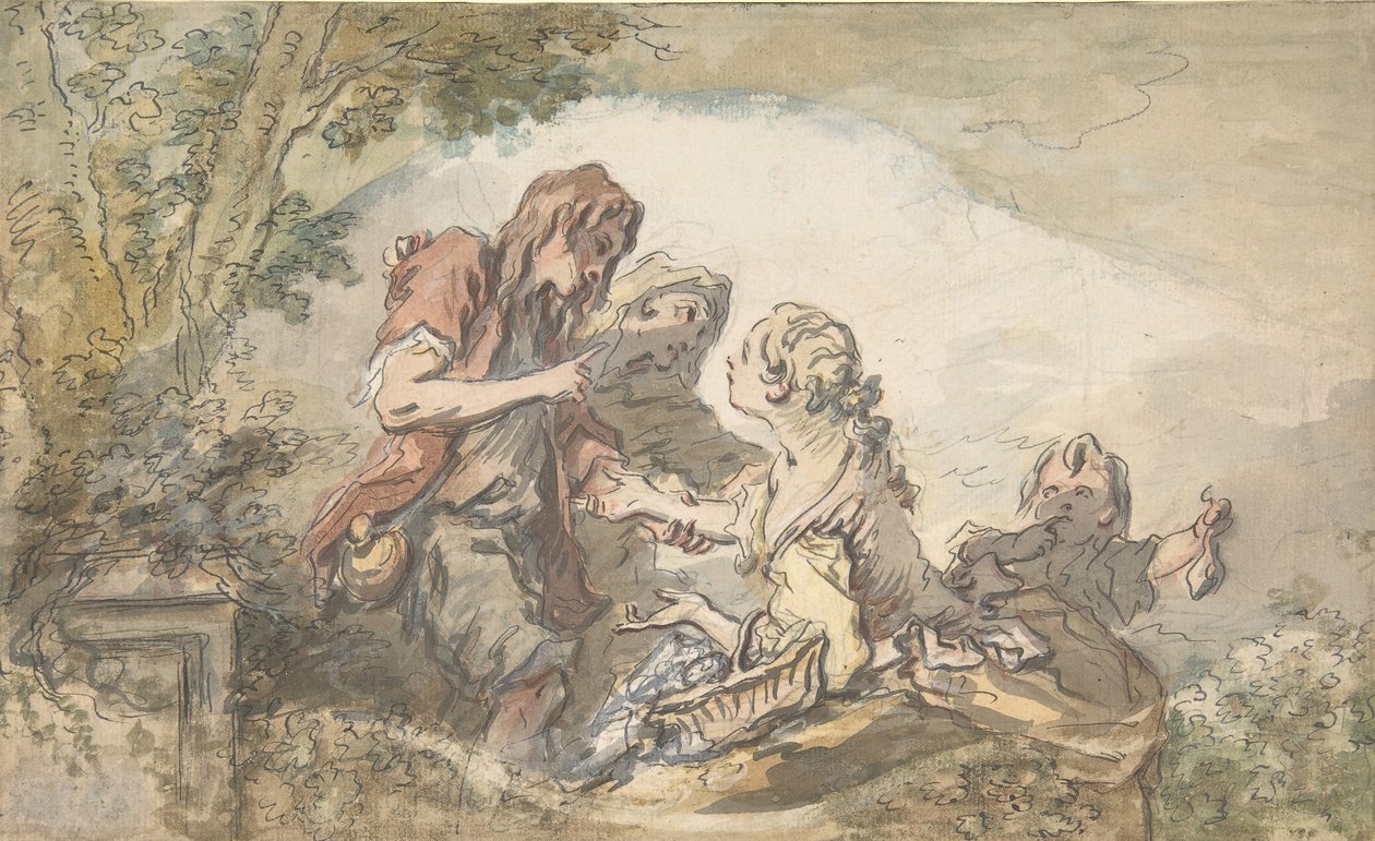 A Jósnő, 18. század. alkotó: François Boucher