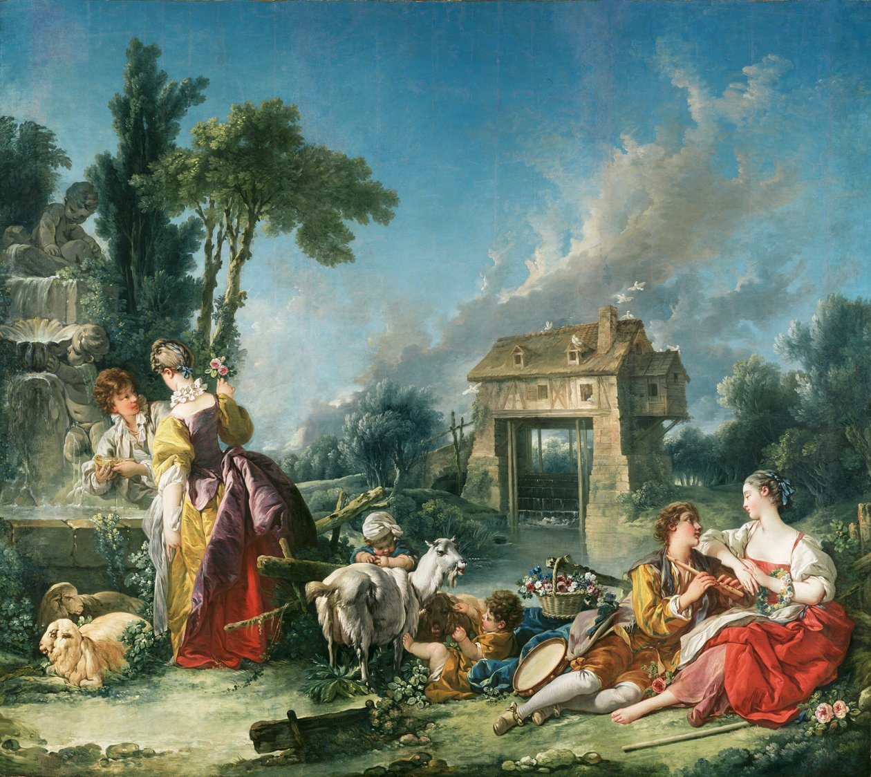A szerelem kútja alkotó: François Boucher