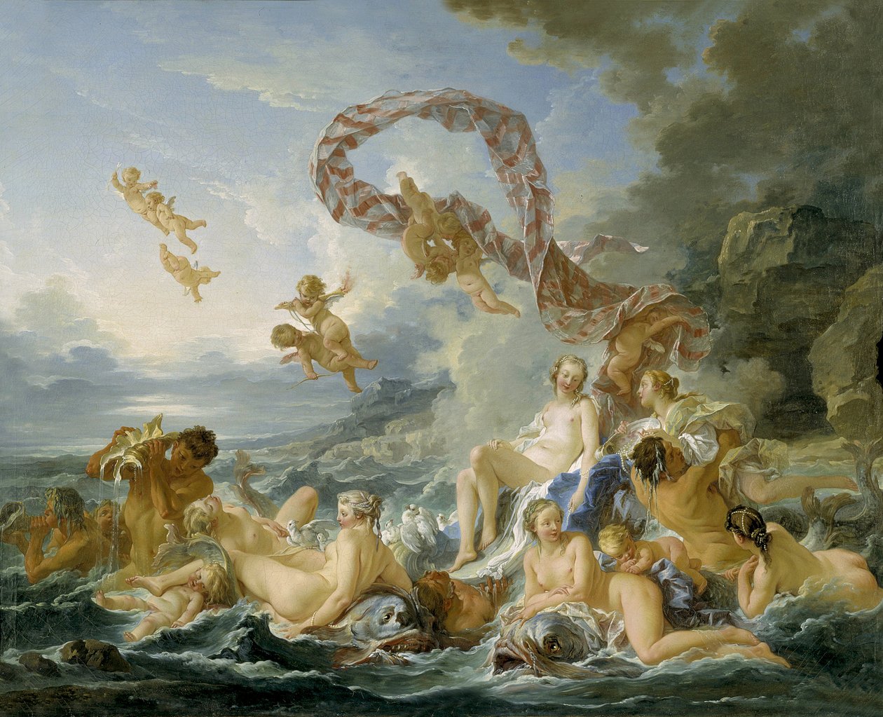 Vénusz diadala, 1740 alkotó: François Boucher