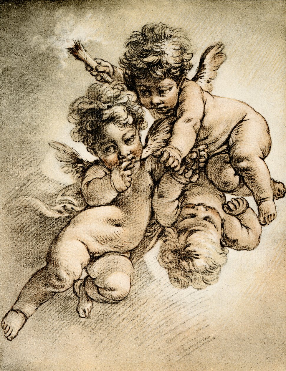 Három Ámor alkotó: François Boucher