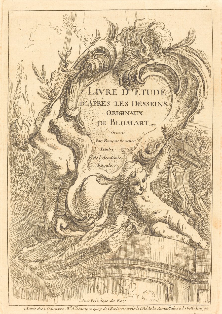 Címlap alkotó: François Boucher after Abraham Bloemaert
