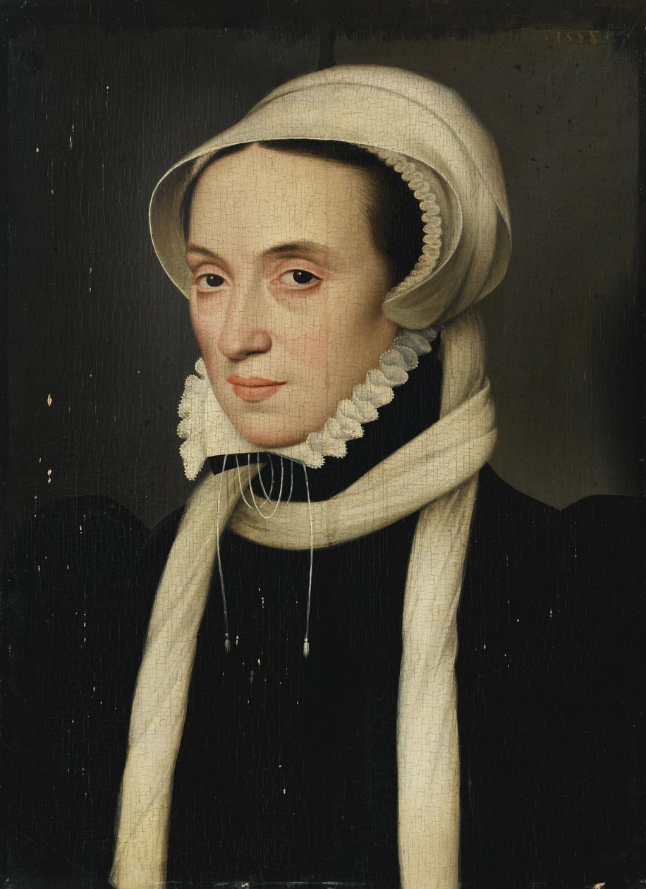 Dán Krisztina, Milánó hercegnője, 1558 alkotó: François Clouet
