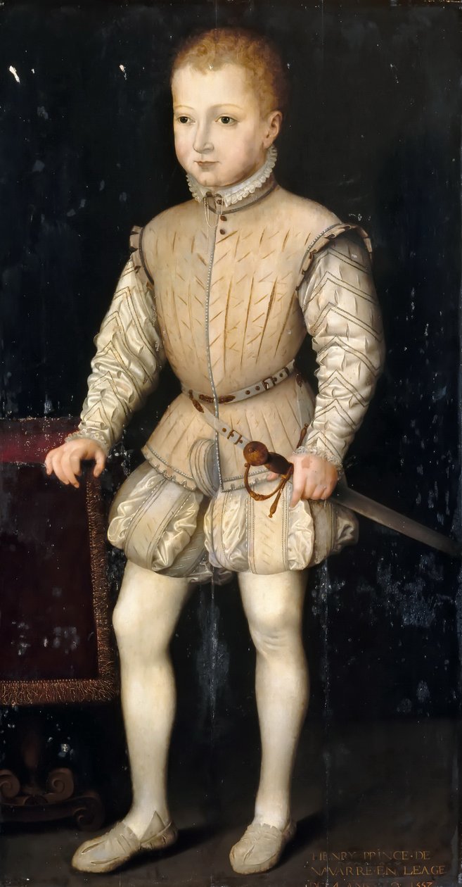 IV. Henrik francia mint gyermek alkotó: François Clouet