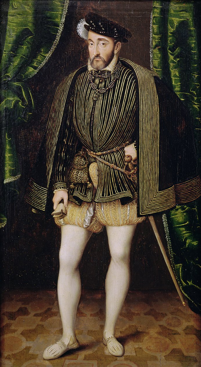 Henrik portréja (1519-59) alkotó: François Clouet