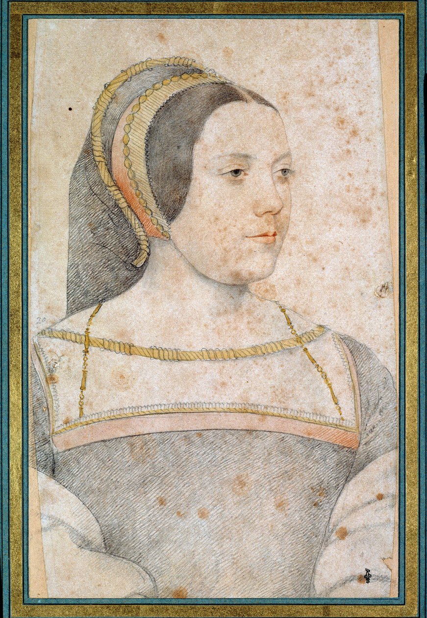 Assigny Judit portréja, Jean de Crequi felesége, Cannaples apja (1502-1558). Francois Clouet (1515-1572) rajza fekete kővel és vérrel alkotó: François Clouet