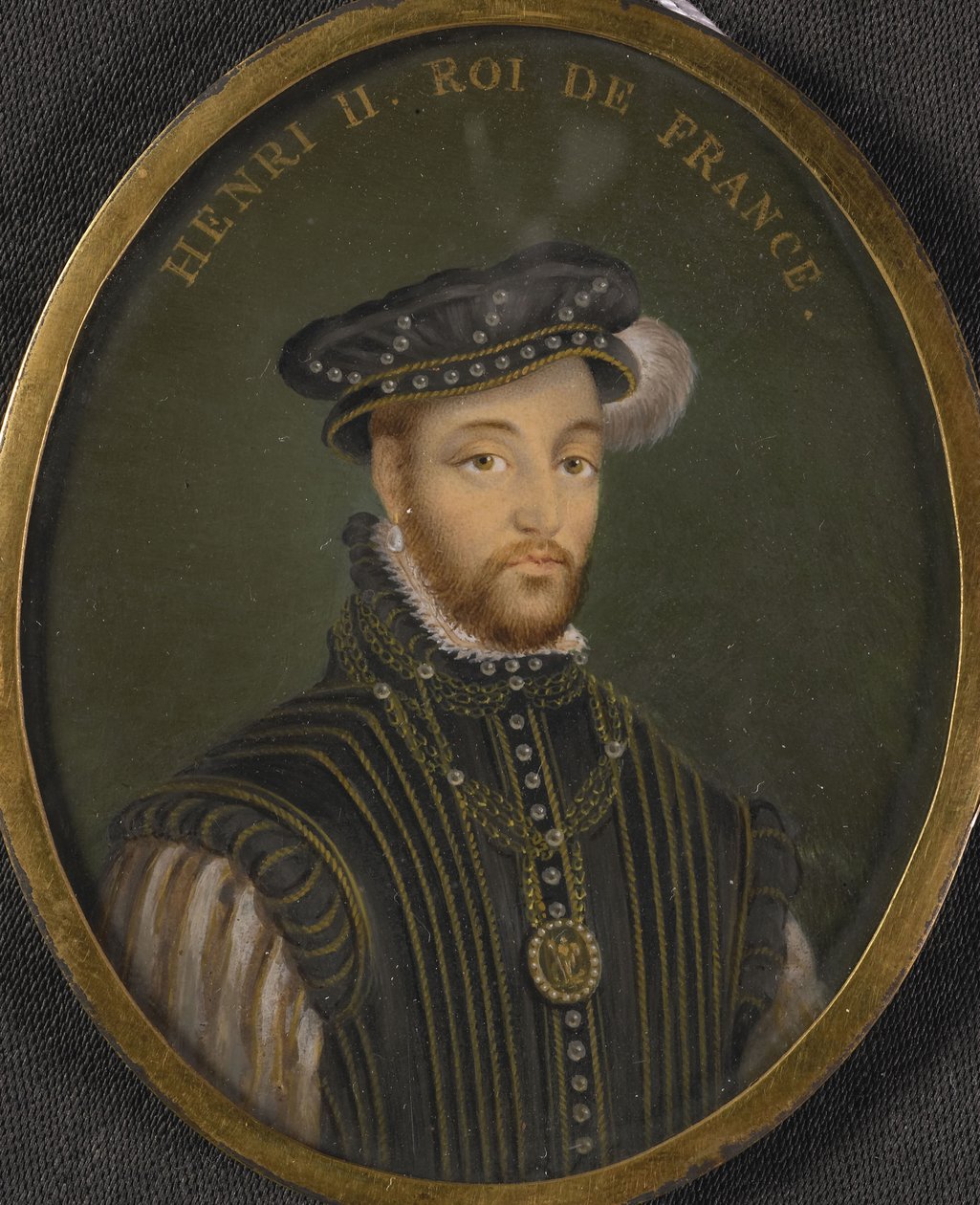 Henrik francia király portréja másolat alkotó: François Clouet