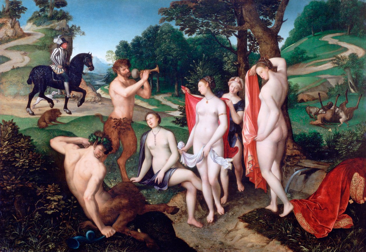 Diane fürdője, 1510 alkotó: François Clouet