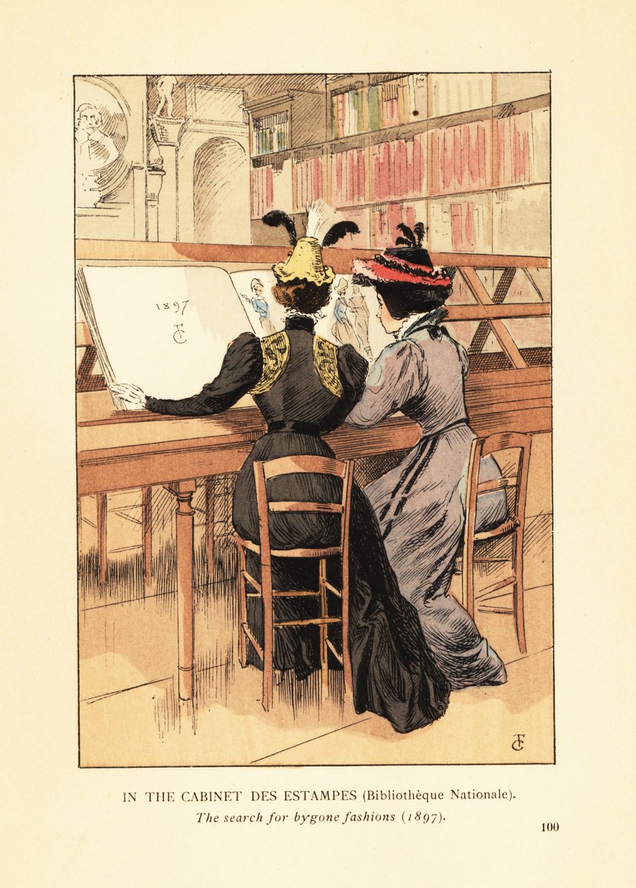 A Cabinet des Estampes, Bibliotheque Nationale alkotó: François Courboin