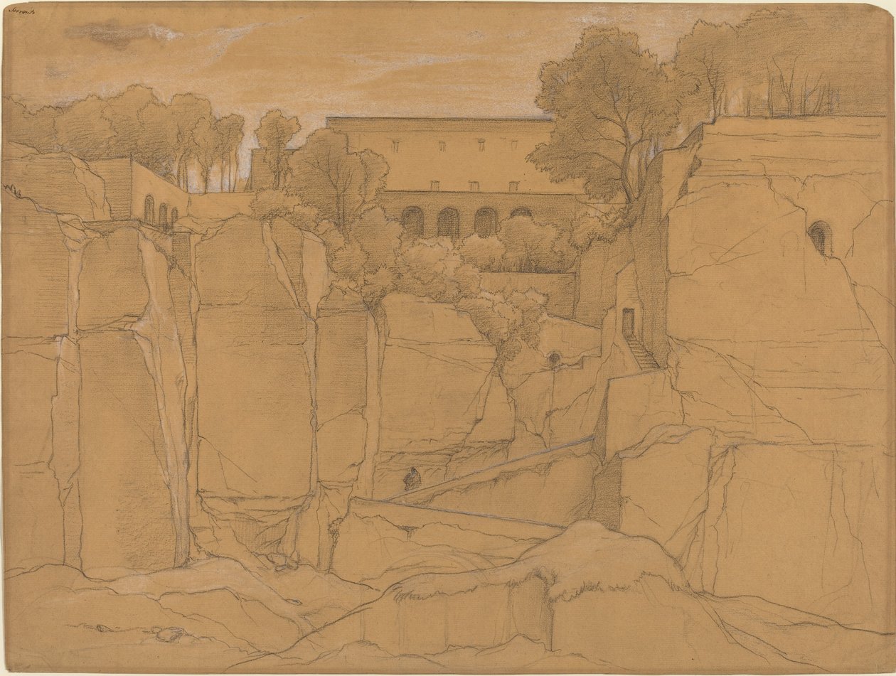 Sorrento alkotó: François Edouard Bertin