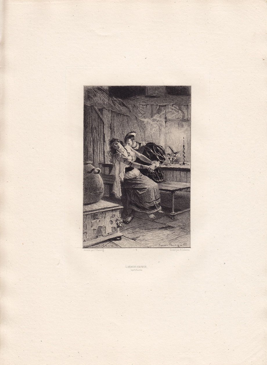 François Flameng - Victor Hugo - A király szórakozik alkotó: Francois Flameng