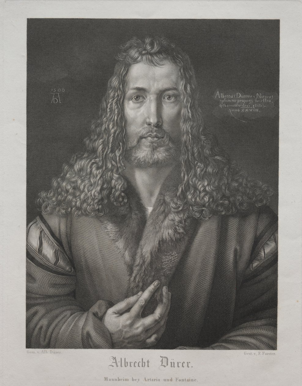 Albrecht Dürer alkotó: François Forster