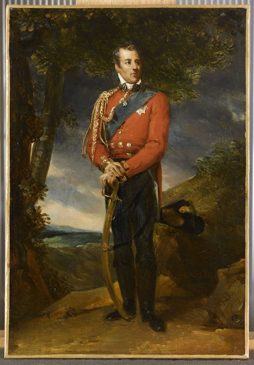 Franciául:  Wellesley, duc de Wellington (1769-1852) Arthur Wellesley, Wellington hercege (1769-1852) alkotó: François Gérard