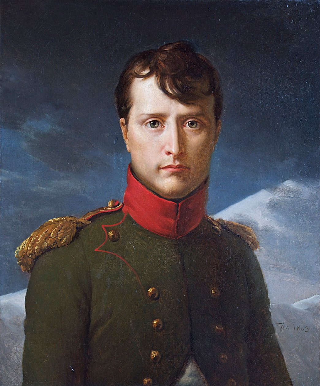 Bonaparte Napóleon első konzul alkotó: François Gérard