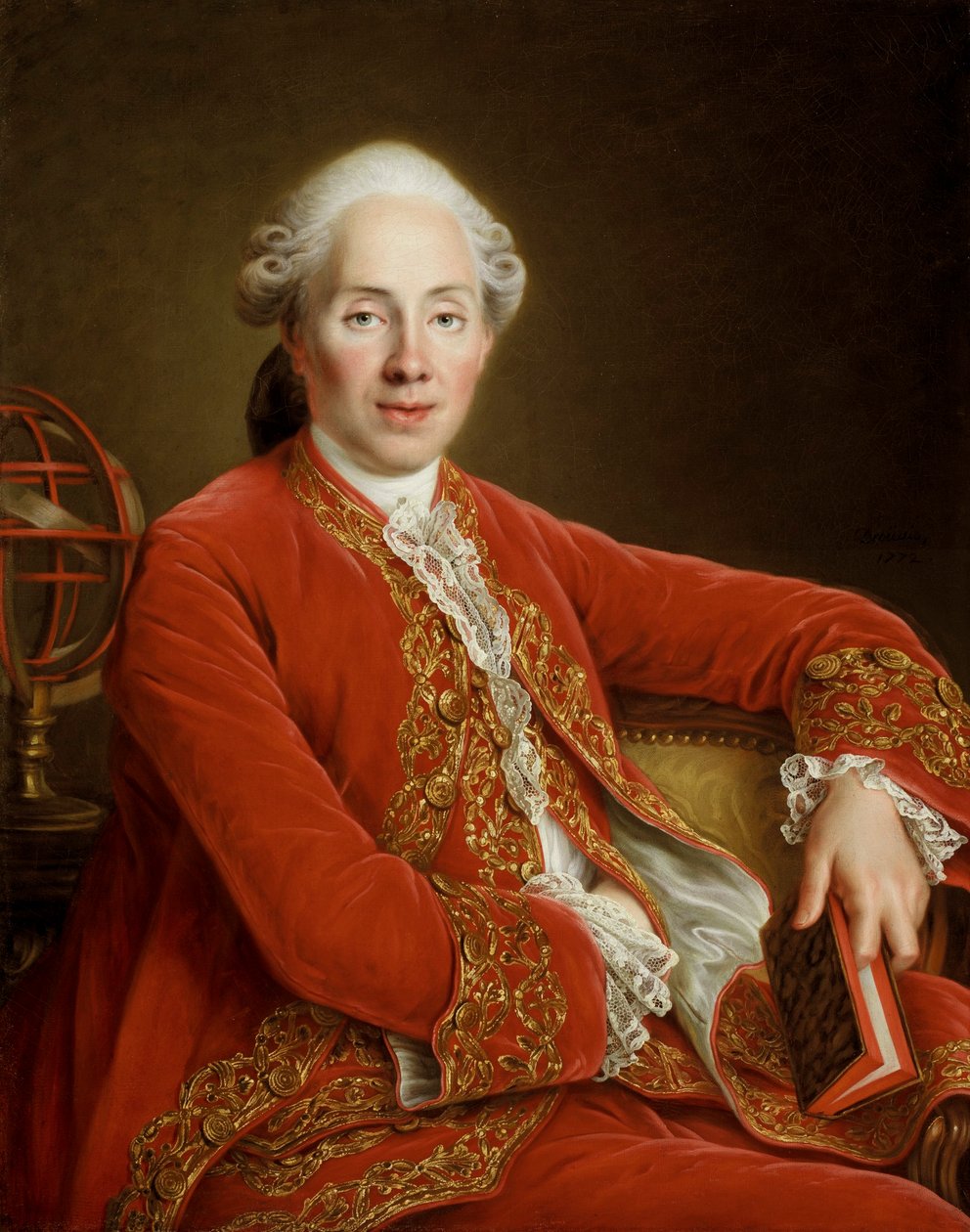 Denis-Paul le Pot de la Fontaine úr alkotó: Francois Hubert Drouais
