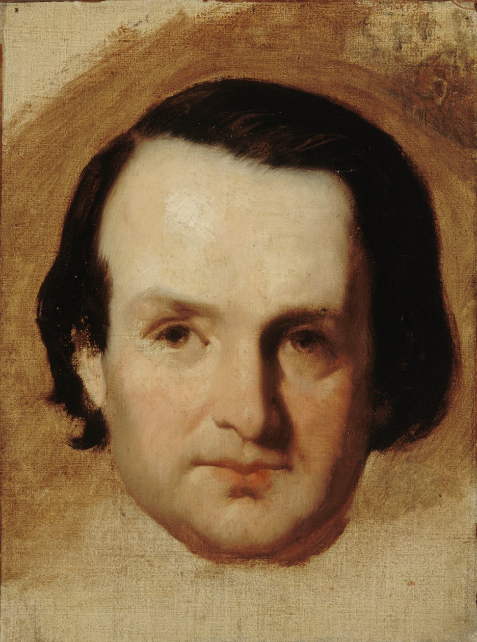 Victor Hugo portréja 1802-1885, kb. 1835. alkotó: François Joseph Heim