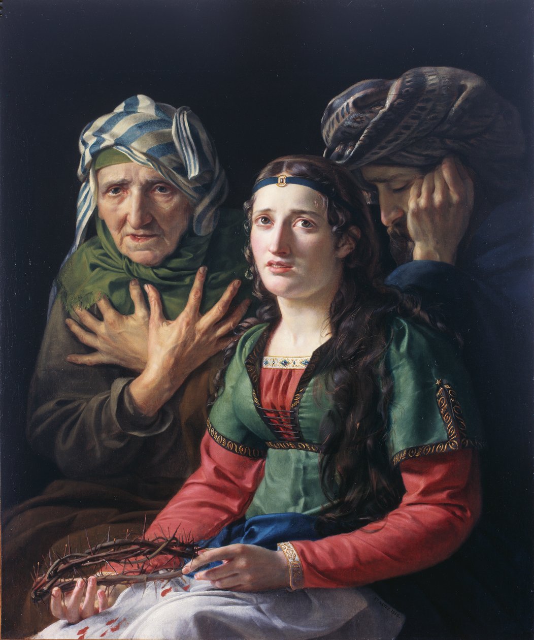 Binascoi Szent Veronika alkotó: François Joseph Navez