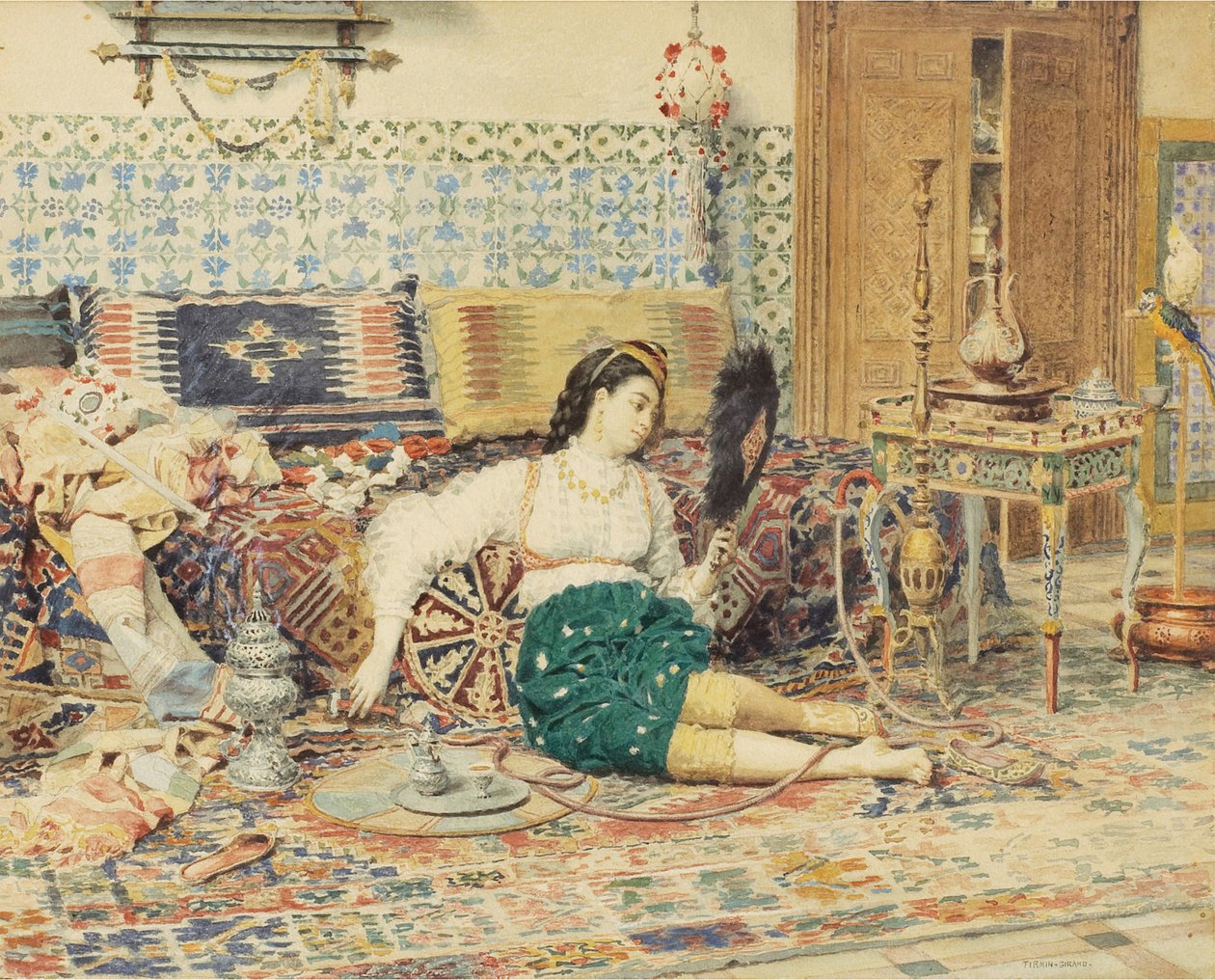 A gyönyörű keleti alkotó: François Marie Firmin Girard
