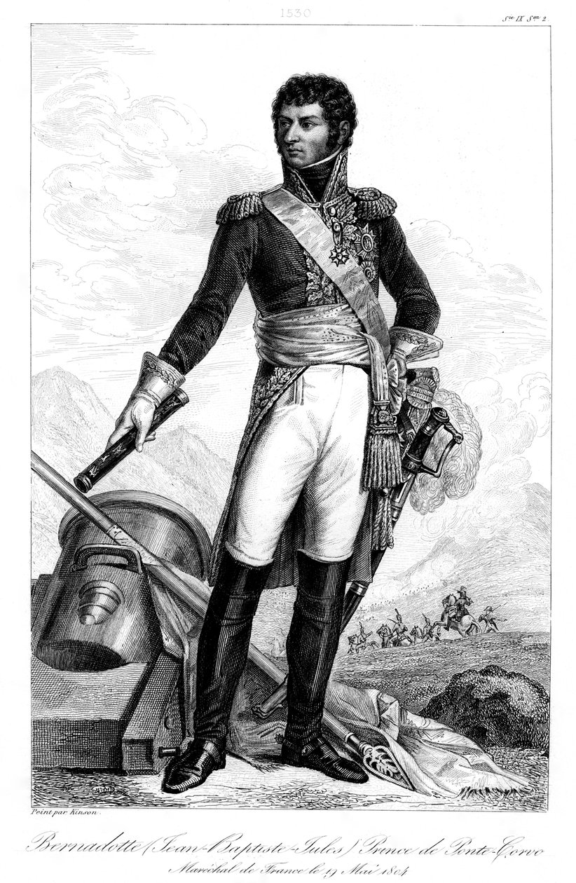 Károly XIV. János svéd 1763-1844, svéd király, 1839. alkotó: François Pigeot