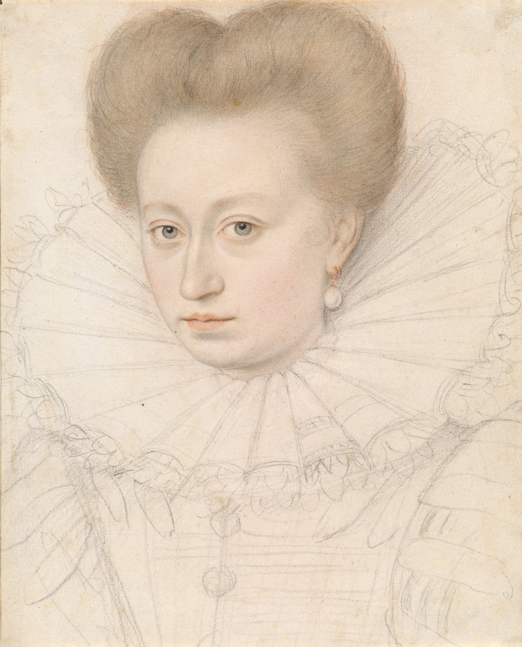 Nemesasszony portréja (Madame de Pellegars?) alkotó: François Quesnel
