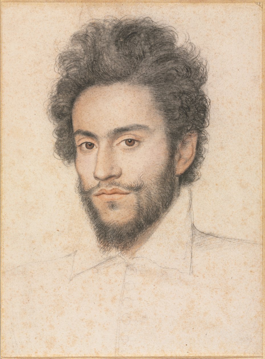 Szakállas fiatalember, 17. század. alkotó: François Quesnel
