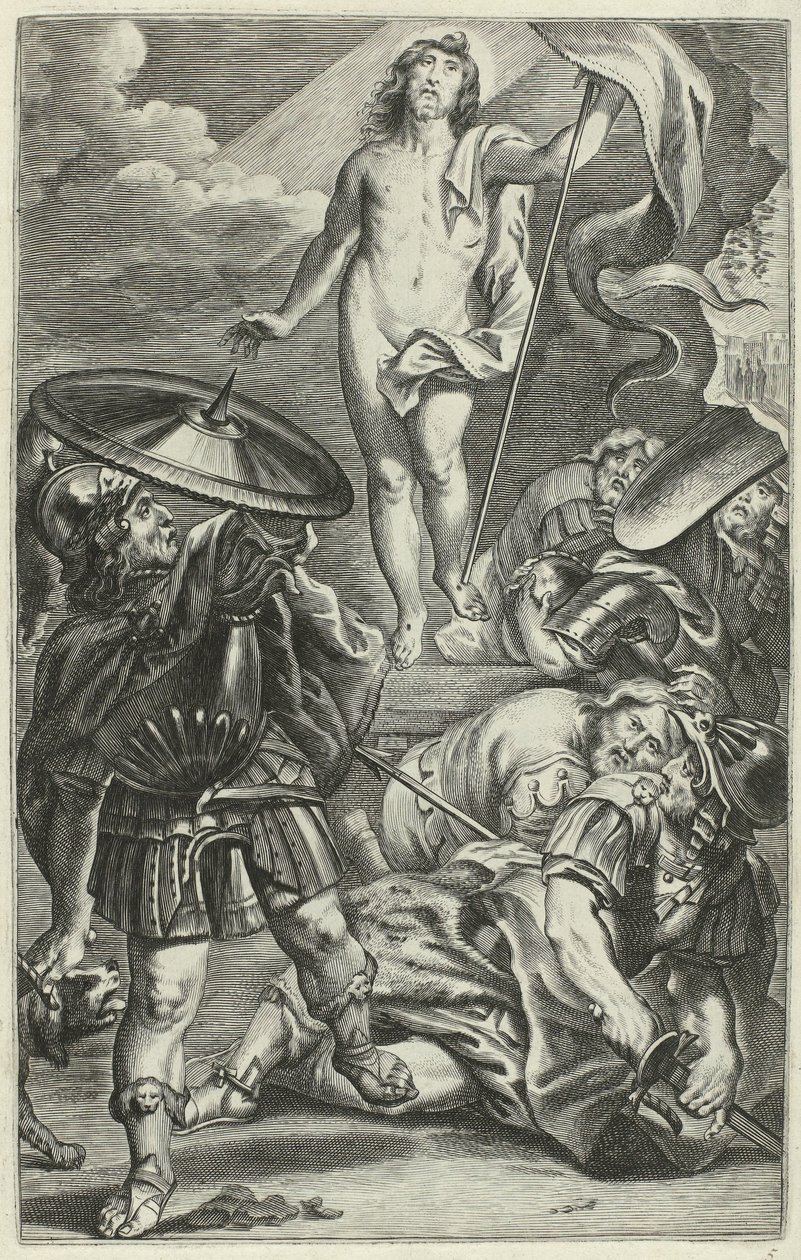 Krisztus feltámadása Krisztus élete (sorozat címe) alkotó: François Stuerhelt (possibly)