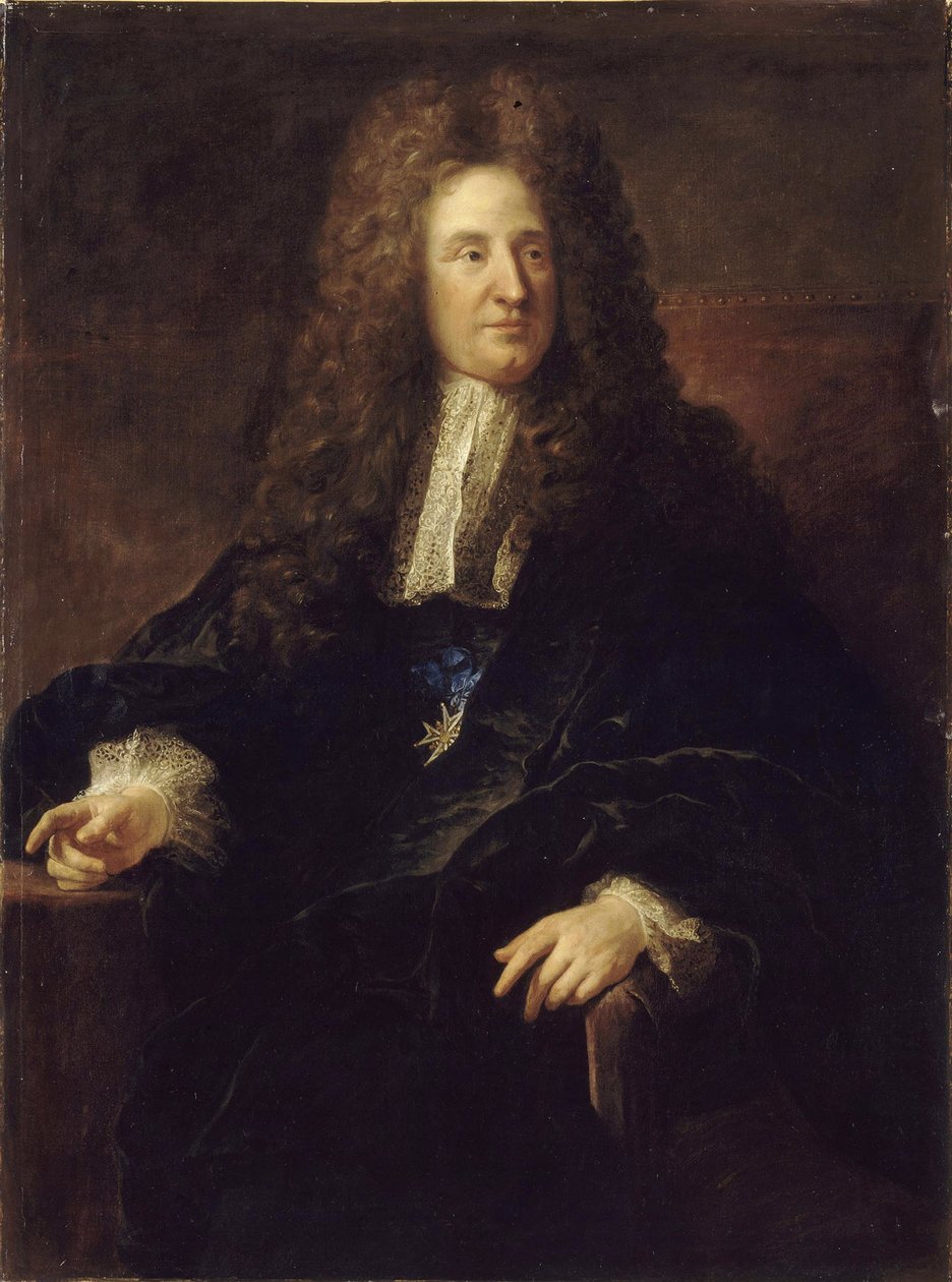 Jules Hardouin-Mansart portréja 1646-1701 alkotó: François Troy de