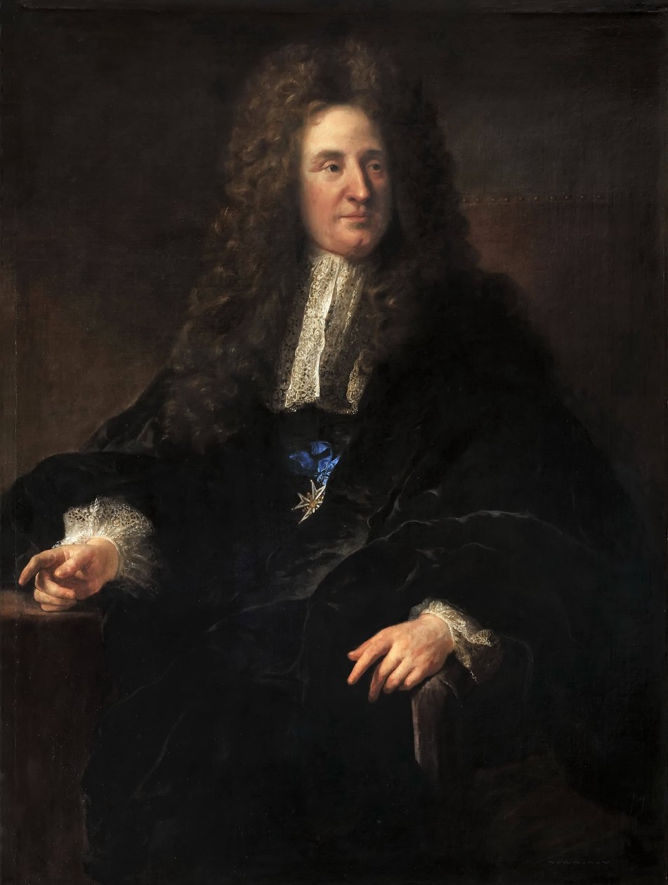 Jules Hardouin-Mansart portréja 1646-1701 alkotó: François Troy de