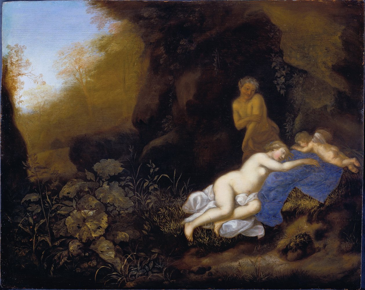 Jupiter és Antiope alkotó: François Verwilt