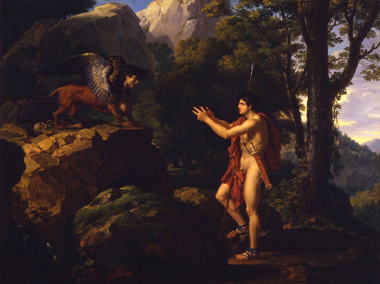 Oidipusz és a Szfinx alkotó: Francois Xavier Fabre