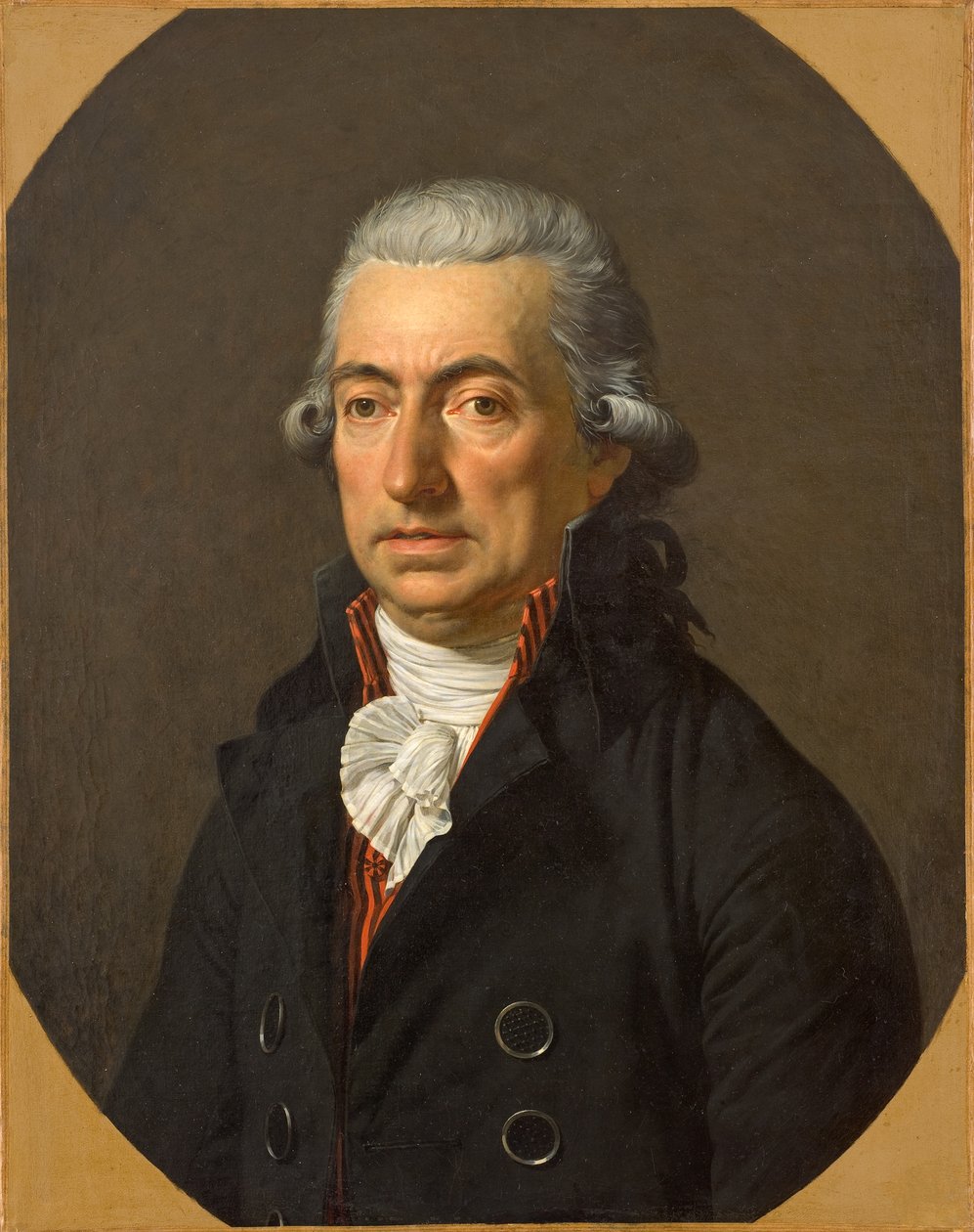 Joseph Fabre úr, a művész apjának portréja alkotó: Francois Xavier Fabre
