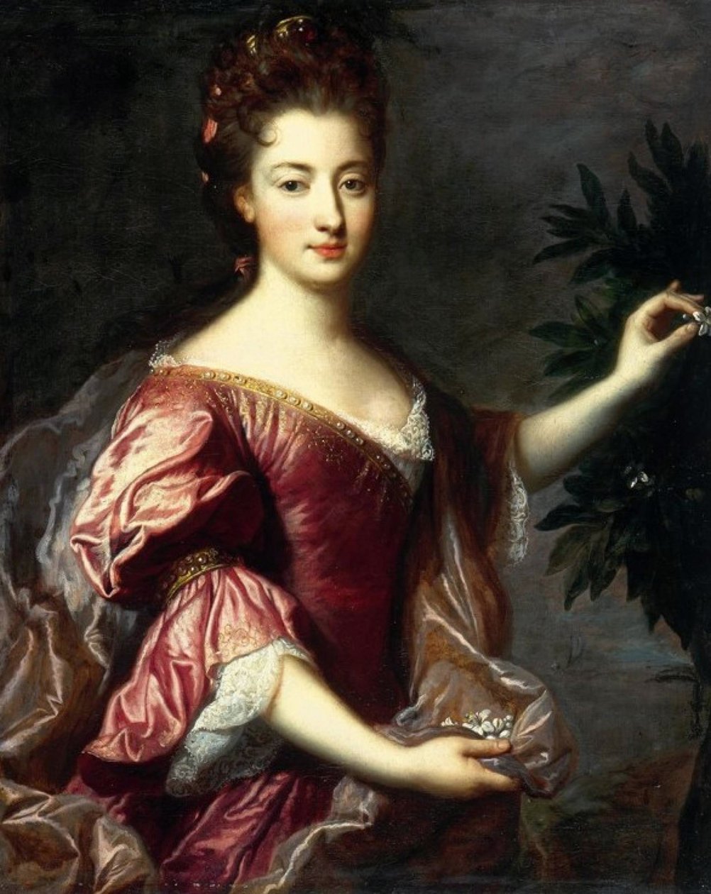 François de Troy - Marie-Anne de Bourbon, Conti hercegnője alkotó: Francois de Troy