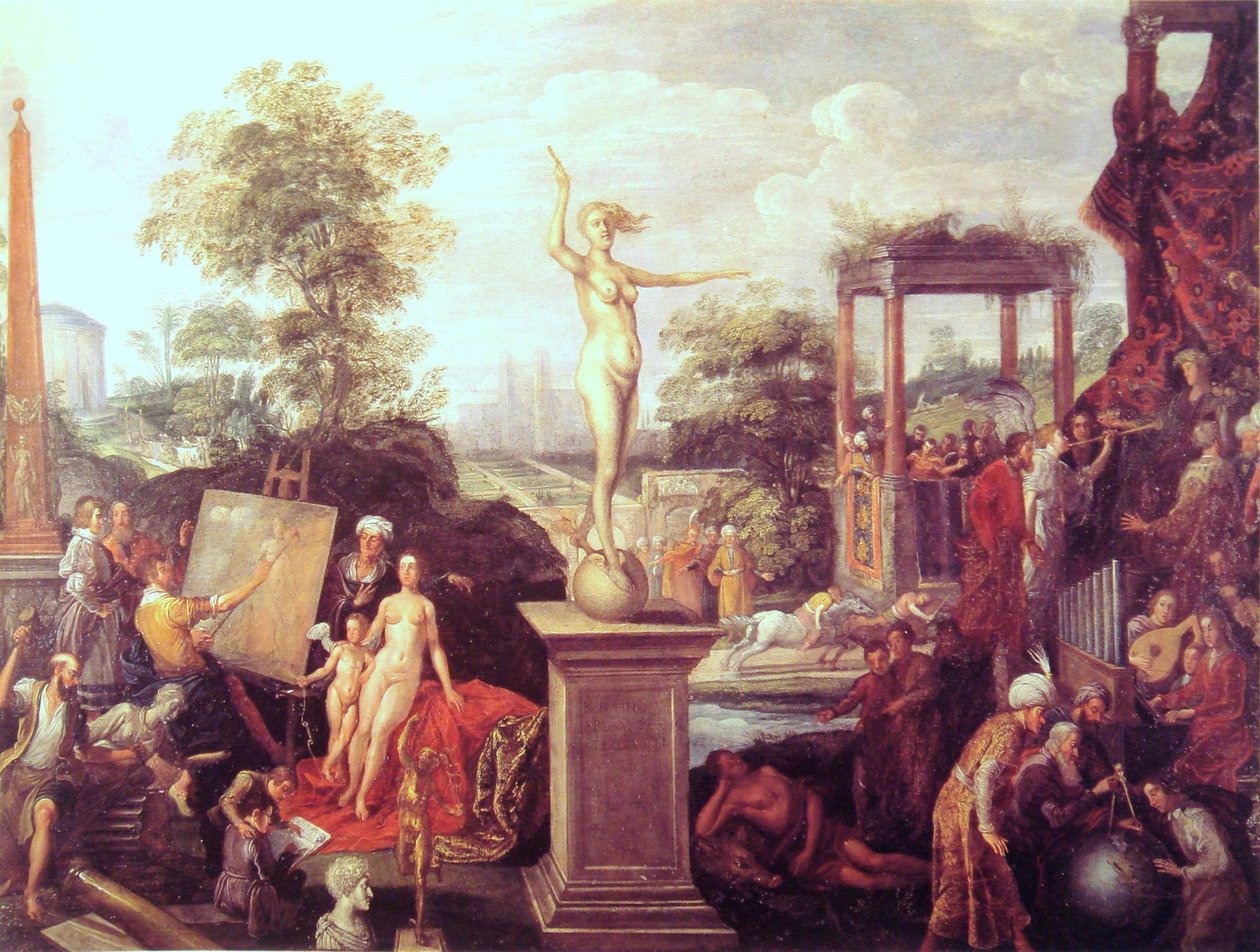 Francia: Alkalmi Allegória alkotó: Frans II Francken the Younger