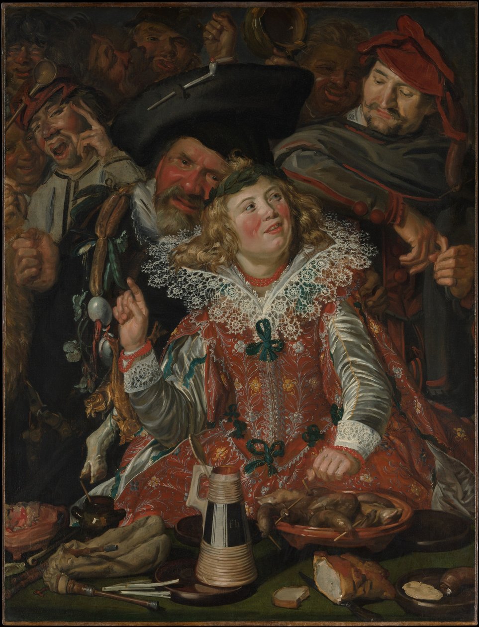 Vígasszonyok húshagyókor alkotó: Frans Hals