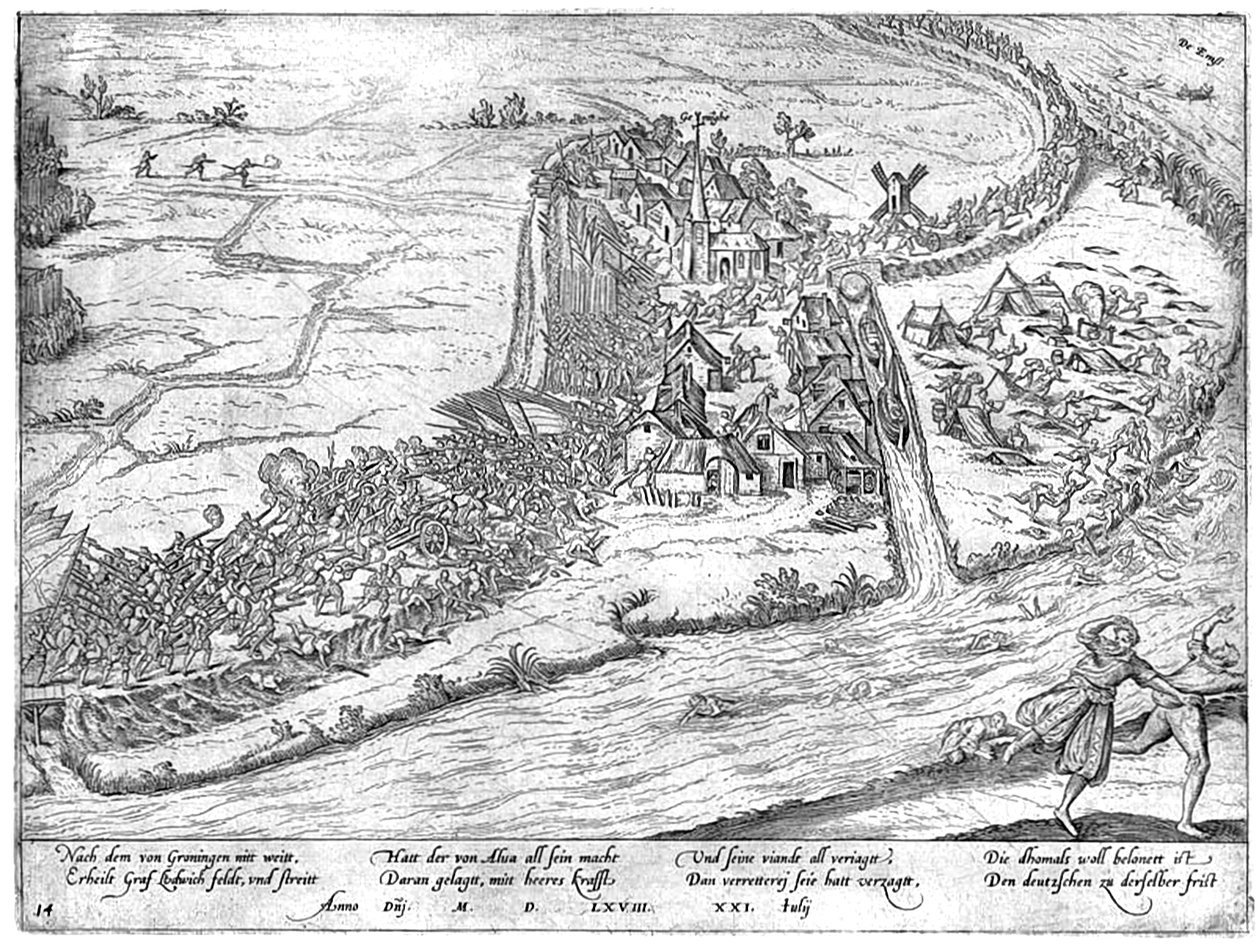 Jemmingeni csata, 1568 alkotó: Frans Hogenberg