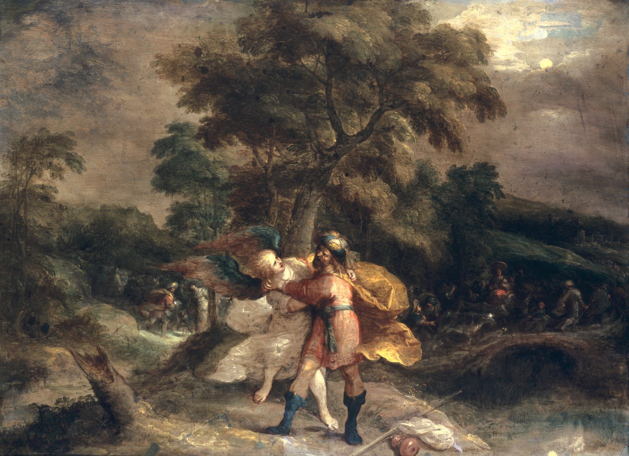 Jákob és az angyal alkotó: Frans II Francken