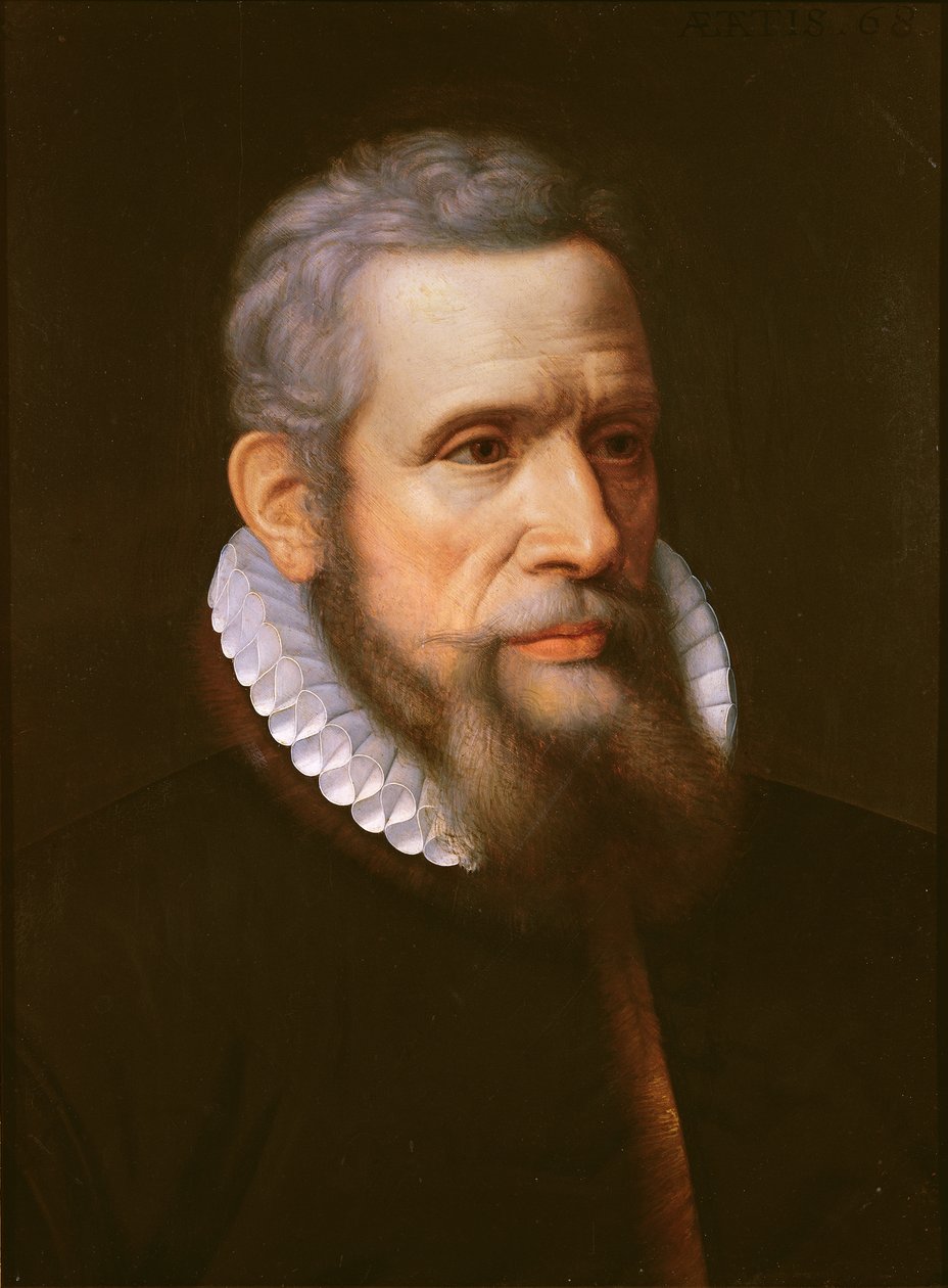 Egy férfi portréja, Pierre Charron portréjaként ismert alkotó: Frans II Pourbus