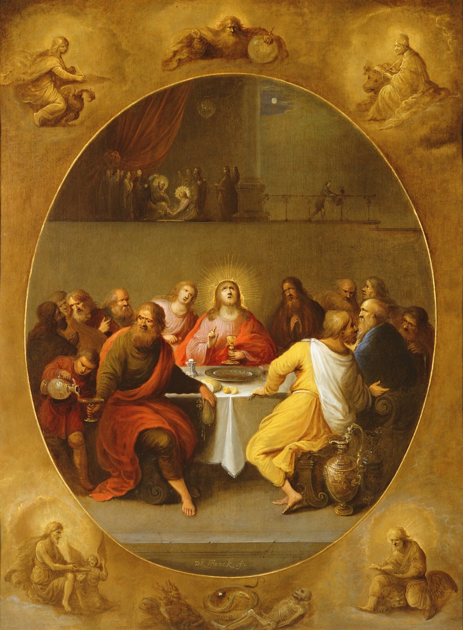 Az utolsó vacsora alkotó: Frans II and III Francken