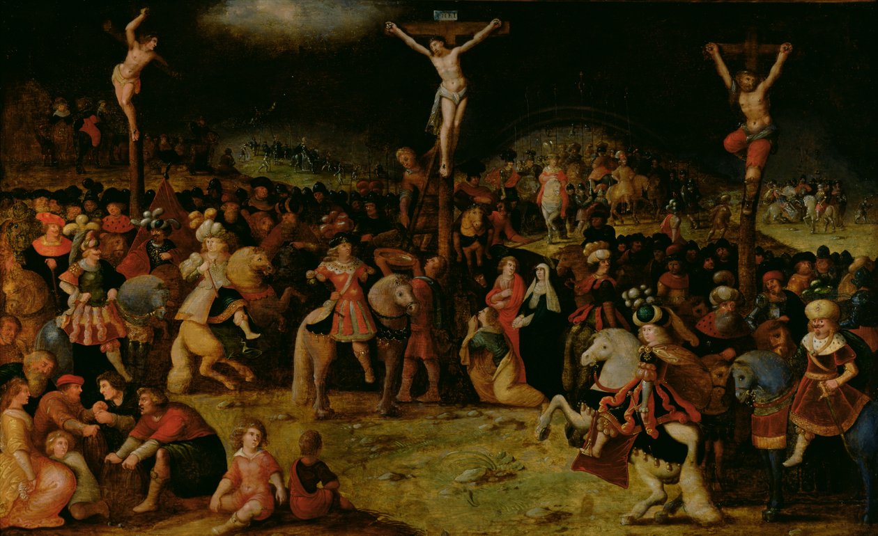 A keresztre feszítés alkotó: Frans II Francken the Younger