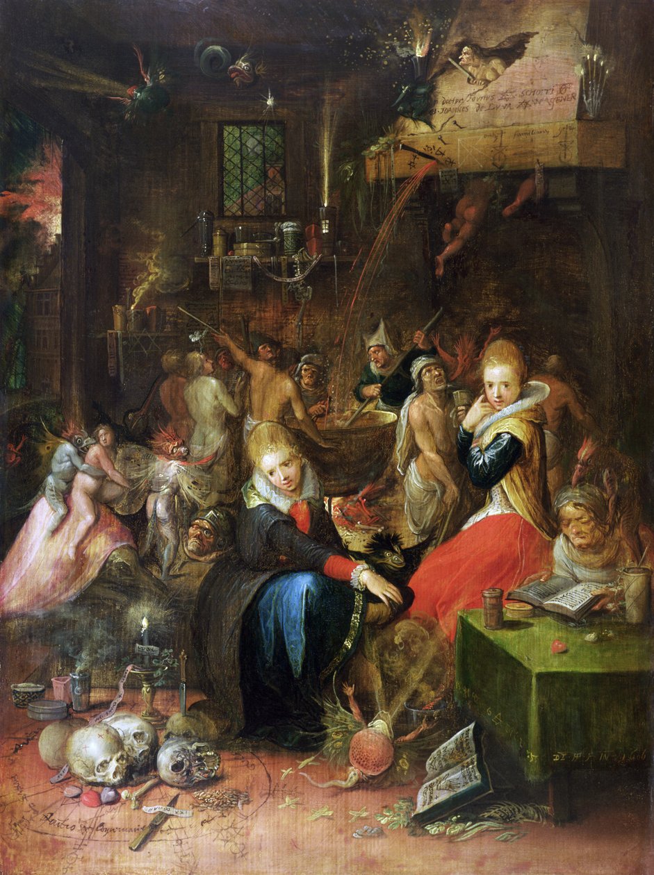 A boszorkányok szombatja, 1606 alkotó: Frans II Francken the Younger