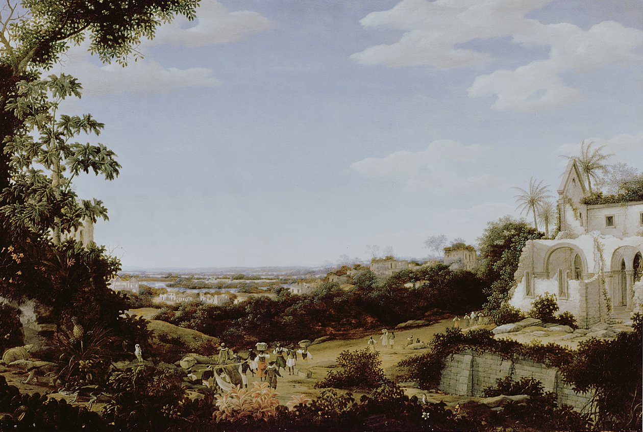 Olinda romjai alkotó: Frans Post