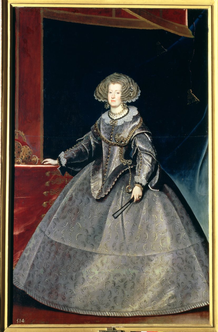 Mária Terézia infánsnő (1638-83) 1646 körül alkotó: Frans Luyckx or Leux