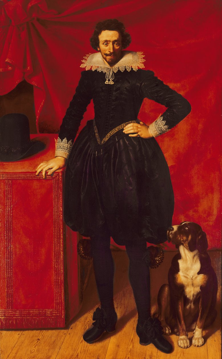 Chevreuse hercegének portréja alkotó: Frans Pourbus the Younger