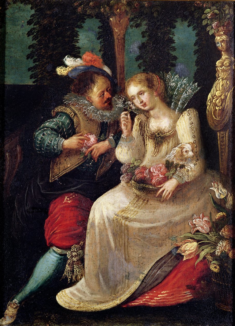 Az öt érzékszerv: szaglás alkotó: Frans Pourbus the Younger