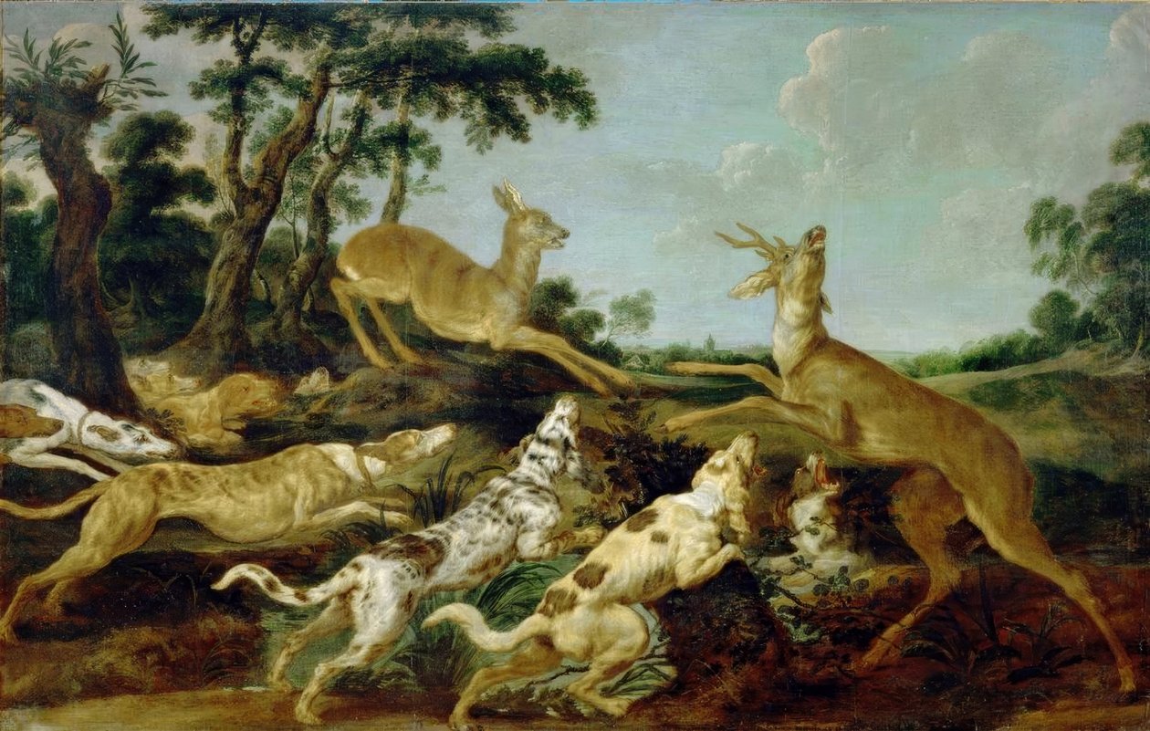 Jagdszene alkotó: Frans Snyders or Snijders