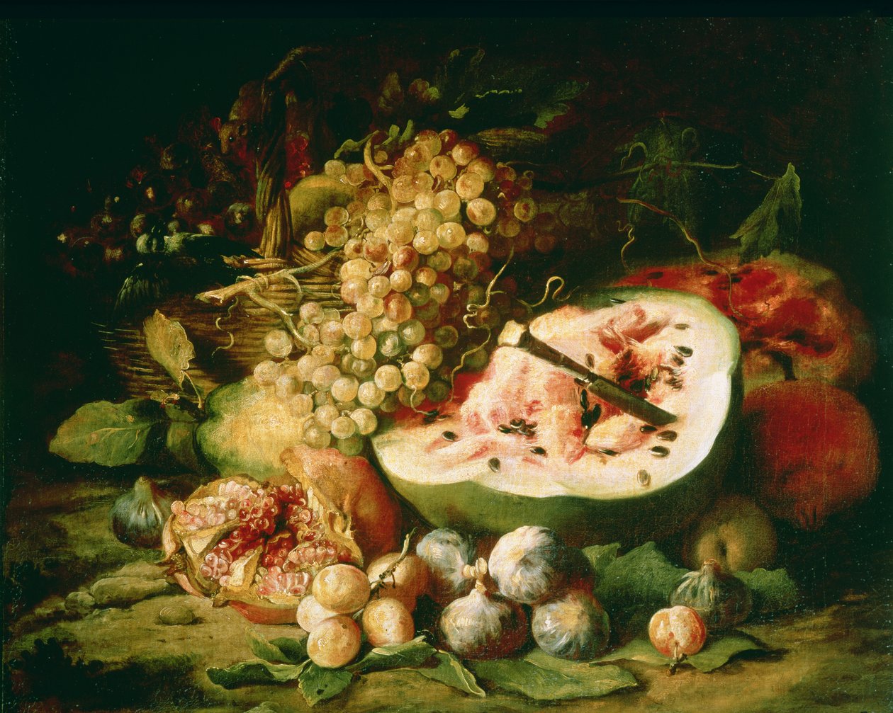 Gyümölcs csendélet a párkányon alkotó: Frans Snyders or Snijders