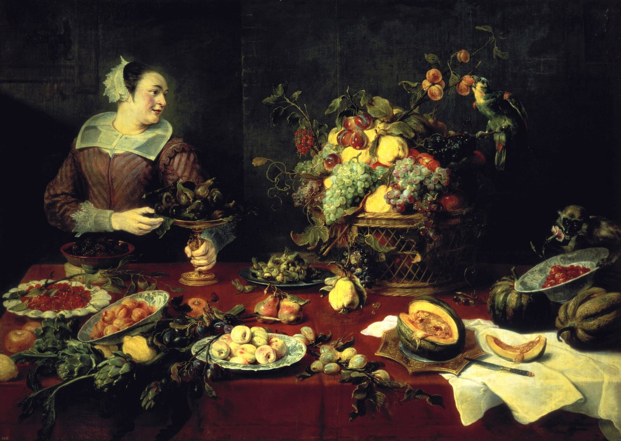 A Gyümölcstál alkotó: Frans Snyders or Snijders