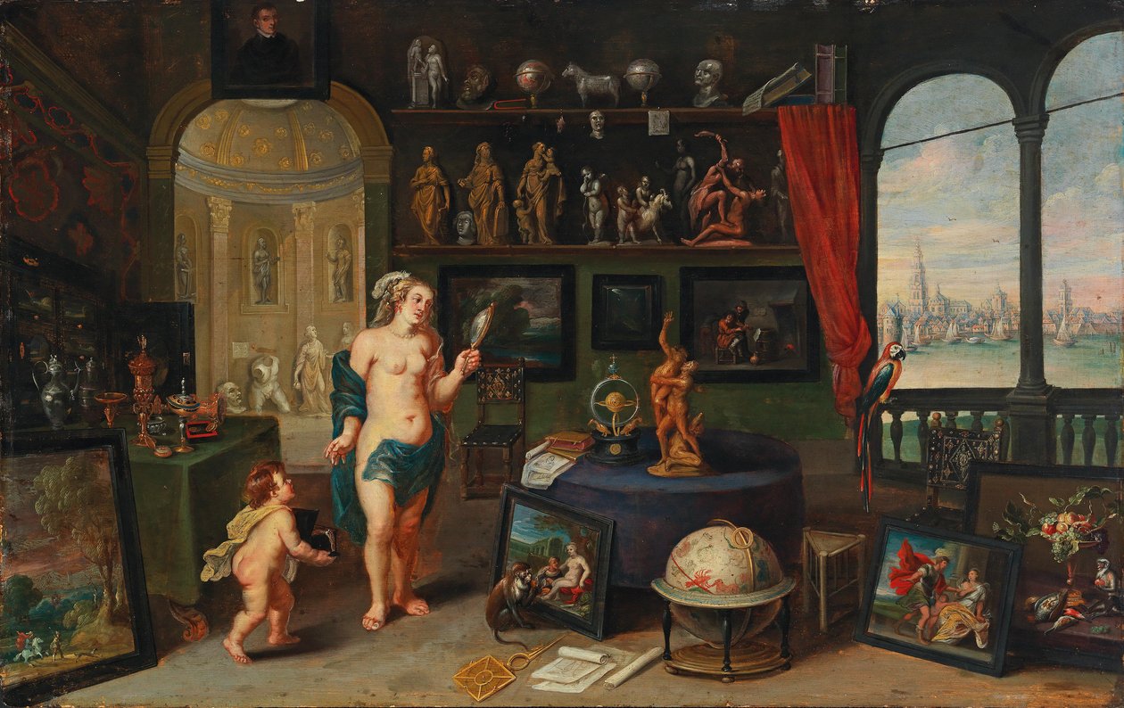 A látás allegóriája alkotó: Frans Wouters