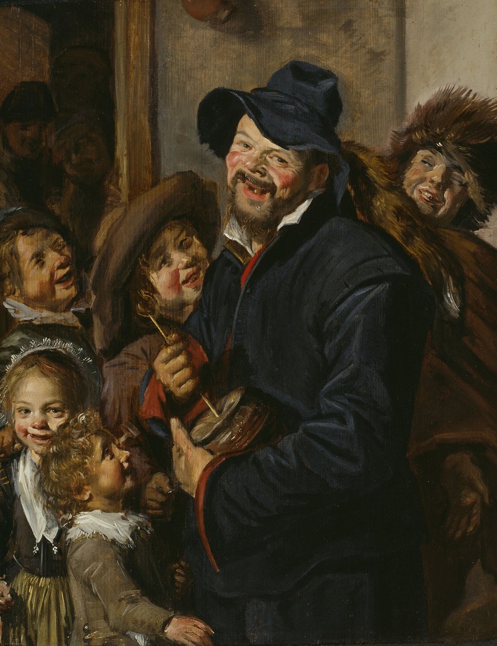 A Rommel-kannás játékos, 1630 körül (olaj, tábla) alkotó: Frans (Follower of) Hals